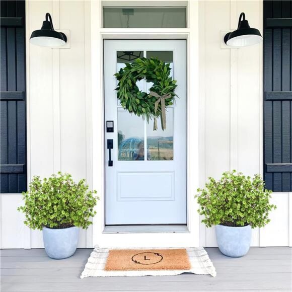 New Baby Breath Artificial Flowers, 8 Bundles Green Real Touch Fake Flowers Silk - Picture 3 of 6